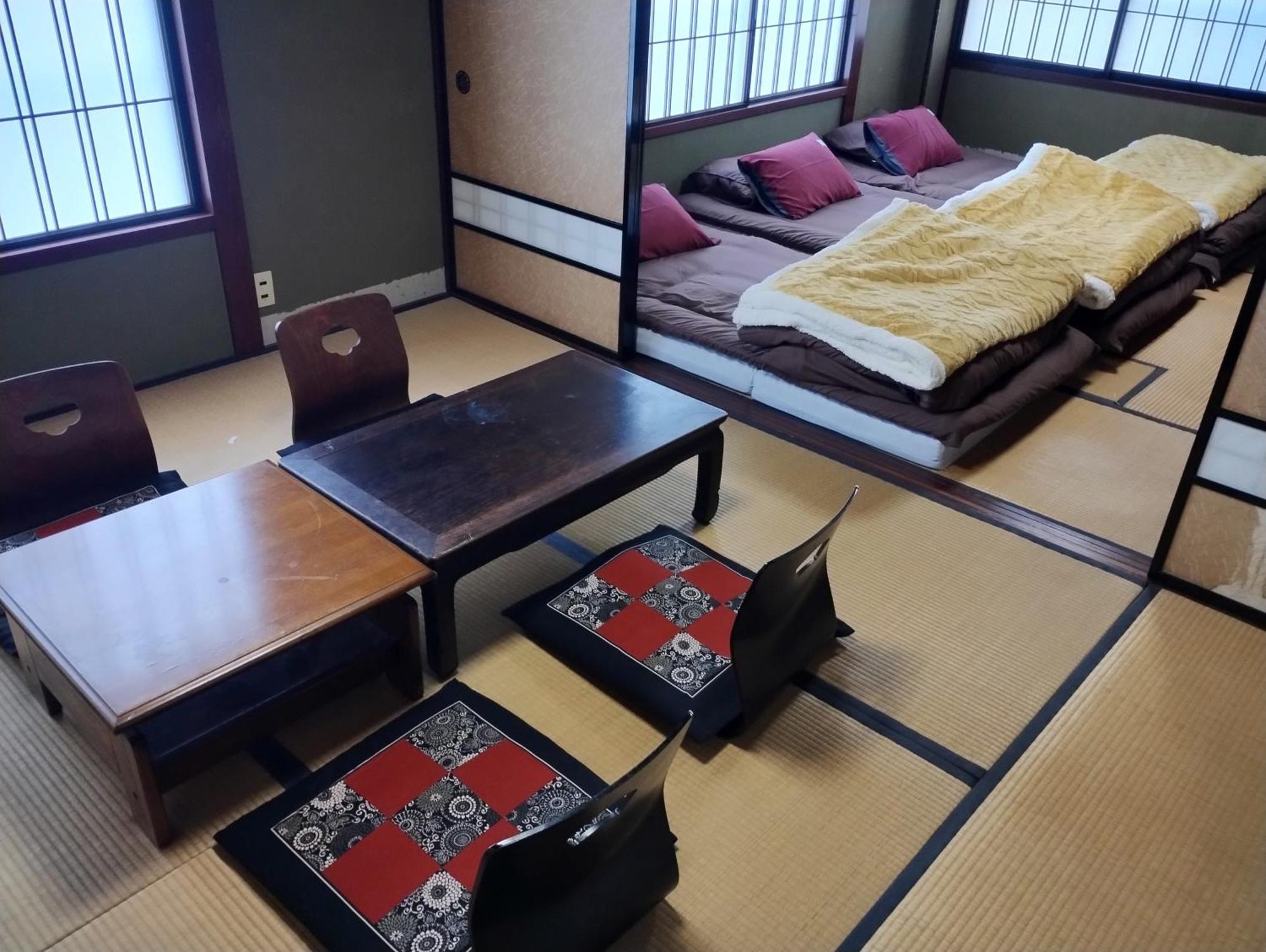 קאגה Backpackers Kur Guesthouse Asahirou 旅人湯治客舎朝日楼 מראה חיצוני תמונה